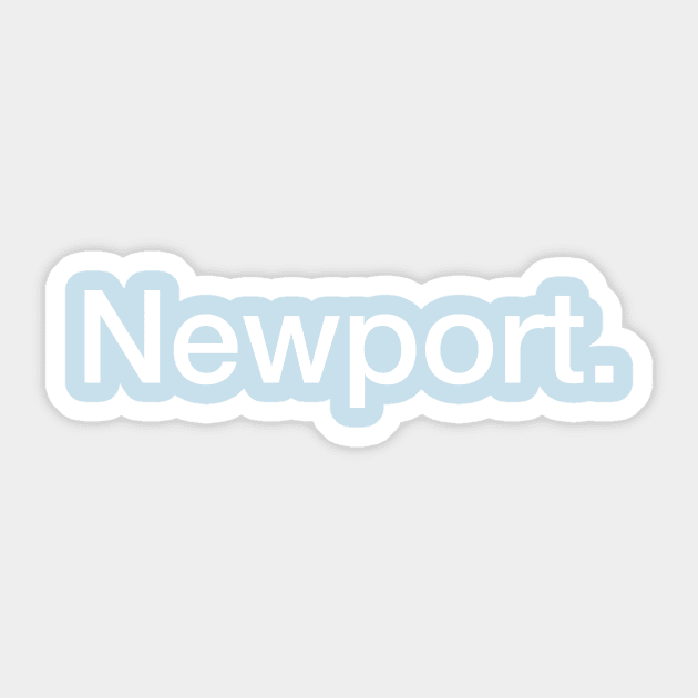 Newport, RI. Sticker by perrsimmons